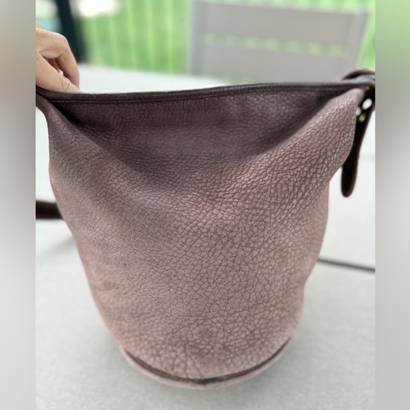 Vintage Coach Nubuc Helen’s Legacy Duffle 4952 in Chocolate 🐻🍫 - Picture 12 of 12